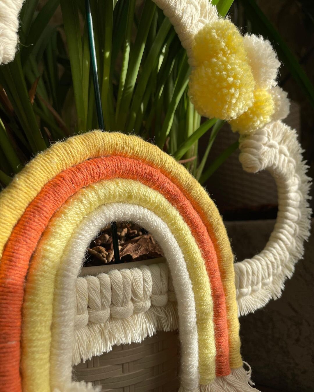 Crafts Macrame Accessories. Wooden Clouds for walls. Cloud shaped wood for Weaving Macrame and attach rainbow, pom pom, leaf. Nursery Shapes